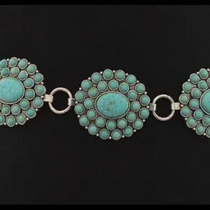 Tipi | Accessories | Nwt Tipi Western Turquoise Stone Belt 